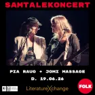Samtalekoncert på FOLK: Pia Raug og Jomi Massage