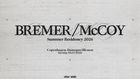 Bremer/McCoy - 05/07/26