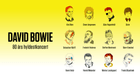 David Bowie - 80 år